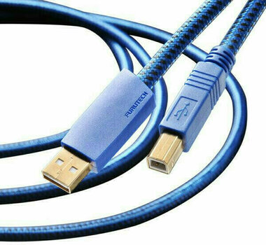 Hi-Fi USB-kabel Furutech GT USB 5 m Blauw Hi-Fi USB-kabel - 2
