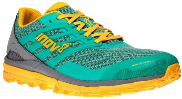 Maastikujooksujalatsid Inov-8 Trail Talon 290 V2 W Teal/Grey/Yellow 7 - 7