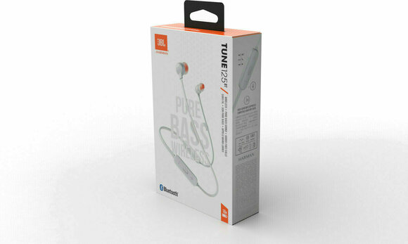 Bezdrátové sluchátka do uší JBL Tune 125BT White Bezdrátové sluchátka do uší - 9