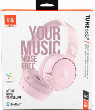 Wireless On-ear headphones JBL Tune 660BTNC Pink - 2