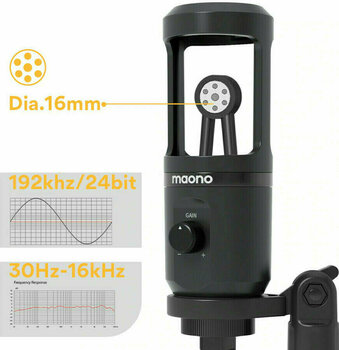 Μικρόφωνο USB Maono AU-PM461TR - 2