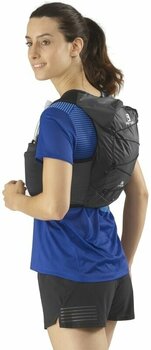 Running backpack Salomon Active Skin 8 W Set Ebony/Black L Running backpack - 3