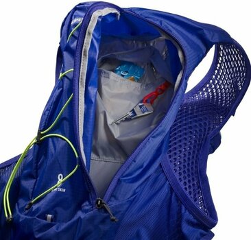 Running backpack Salomon Active Skin 8 Set Clematis Blue-Yellow Safety L Running backpack - 4