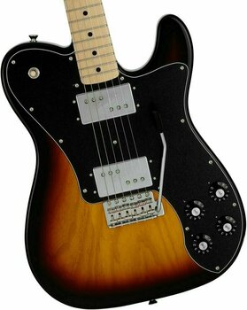 Chitarra Elettrica Fender MIJ Deluxe 70s Telecaster MN 3-Color Sunburst - 4