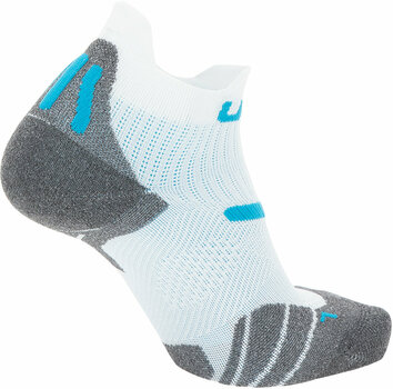 Calcetines para correr UYN Run 2in Turquoise-White 37/38 Calcetines para correr - 2