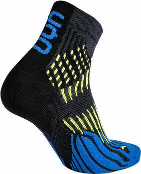 Running socks
 UYN Run Shockwave Anthracite-Royal Blue-Yellow Fluo 39/41 Running socks - 2