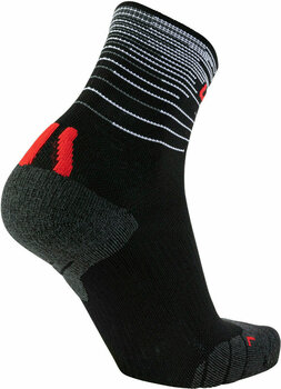 Jooksusokid UYN M Free Run Socks 2prs Pack 39/41 Black/Red-Grn/Blue - 2