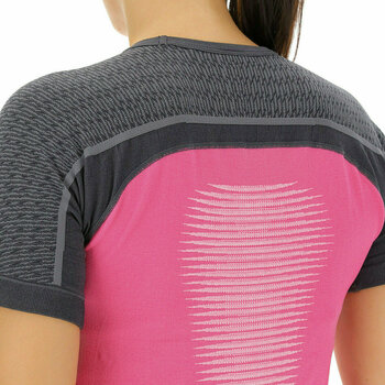 Majica za trčanje s kratkim rukavom
 UYN Marathon Ow Shirt Magenta/Charcoal/White L/XL Majica za trčanje s kratkim rukavom - 5