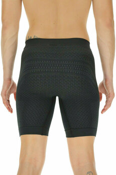 Lühikesed jooksupüksid UYN Alpha Coolboost Running Man Pants Short Black/Jet Black M - 6