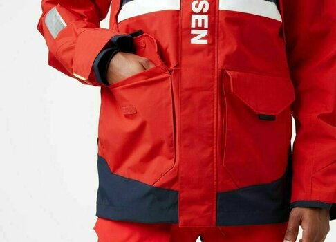 Kabát Helly Hansen Salt Coastal Kabát Alert Red 2XL - 9