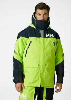 Kabát Helly Hansen Skagen Offshore Kabát Azid Lime M - 3