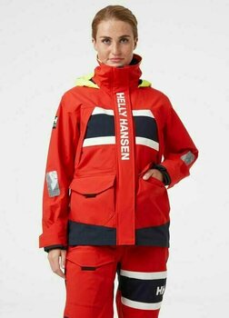 Ženska jakna za jedrenje Helly Hansen W Salt Coastal Jacket Alert Red S - 9