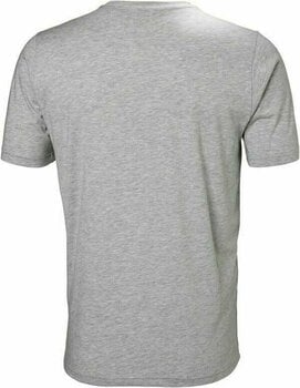 T-Shirt Helly Hansen Men's HH Logo T-Shirt Grey Melange S - 2