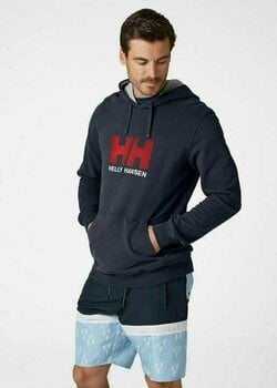 ΦΟΥΤΕΡ με ΚΟΥΚΟΥΛΑ Helly Hansen Men's HH Logo ΦΟΥΤΕΡ με ΚΟΥΚΟΥΛΑ Navy L - 3