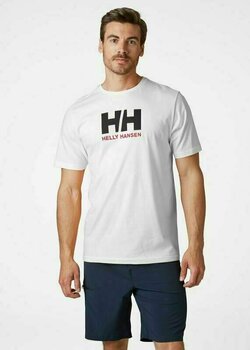 Camisa Helly Hansen Men's HH Logo Camisa White 3XL - 3