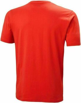 Camisa Helly Hansen Men's HH Logo Camisa Alert Red XL - 2