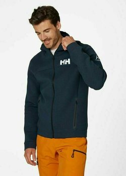 Sweatshirt à capuche Helly Hansen HP Ocena FZ Sweatshirt à capuche Navy 2XL - 3