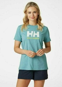 Helly Hansen Women's HH Logo T-Shirt Glacier Blue XL