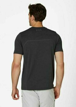 T-Shirt Helly Hansen HP Foil Ocean T-Shirt Ebony L - 4