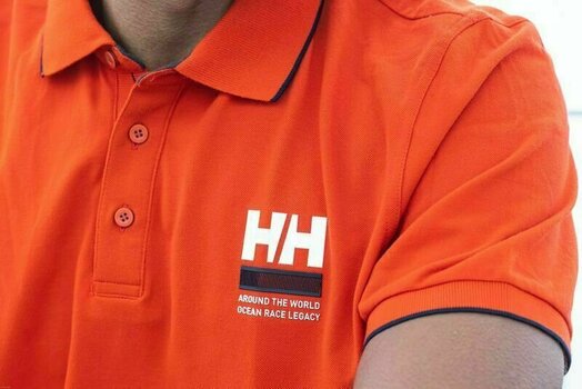 T-Shirt Helly Hansen Faerder Polo T-Shirt Cherry Tomato 2XL - 3