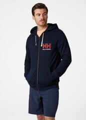 Sweatshirt Helly Hansen Men's HH Logo Full Zip Navy - 2
