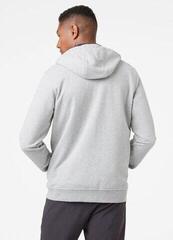 Trui Helly Hansen Men's HH Logo Full Zip Grey Melange - 4