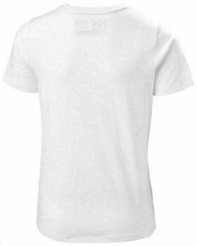 Vêtements de navigation pour enfants Helly Hansen JR HH Logo T-Shirt Blanc 128 - 2