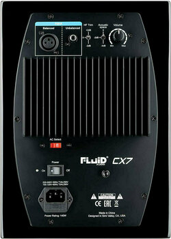 Hi-Fi-bokhyllehögtalare Fluid Audio CX7 Svart - 2