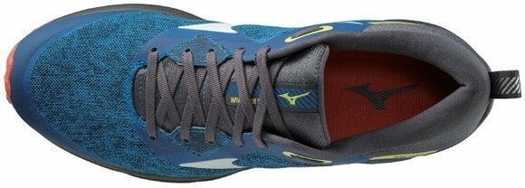 Maantee jooksujalatsid Mizuno Wave Rider TT 2 Directoire Blue/Dawn Blue/Mandarin Red 41/7,5 - 4
