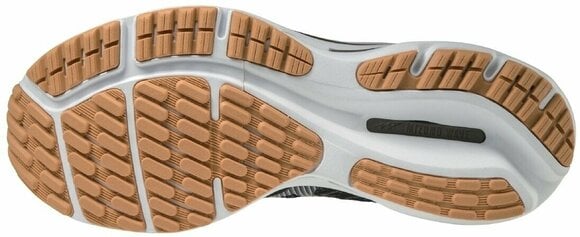 Maantee jooksujalatsid Mizuno Wave Rider 24 Waveknit Black/Dark Shadow/Biscuit 42,5/8,5 - 2