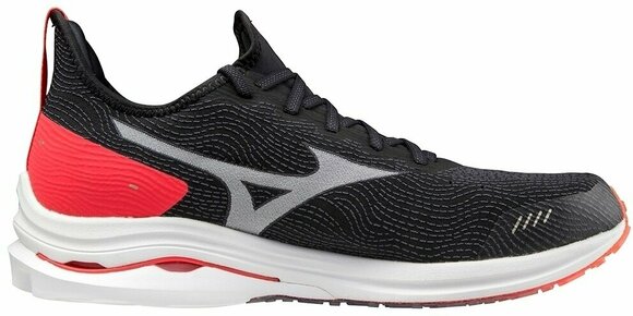 Maantee jooksujalatsid Mizuno Wave Rider Neo Black/White/Ignition Red 42,5/8,5 - 2