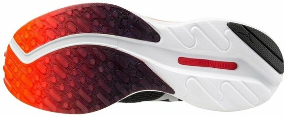 Maantee jooksujalatsid Mizuno Wave Rider Neo Black/White/Ignition Red 42,5/8,5 - 3