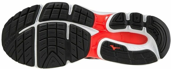 Maantee jooksujalatsid Mizuno Wave Equate 5 Black/Platinum Gold/Ignition Red 42/8 - 3