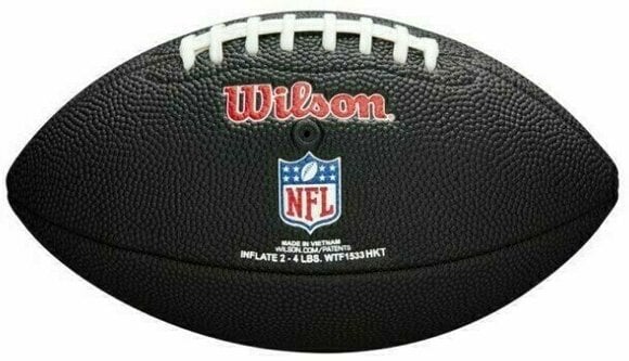 Americký futbal Wilson NFL Team Soft Touch Mini New England Patriots Black Americký futbal - 3