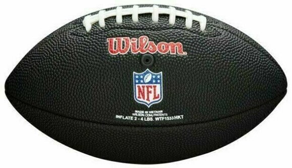 Fotbal american Wilson NFL Team Soft Touch Mini Pittsburgh Steelers Black Fotbal american - 3