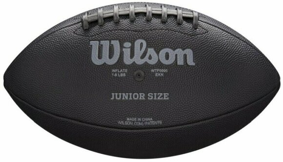American football Wilson NFL Jet Black JR Jet Black American football - 2