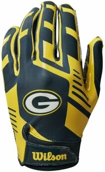 American football Wilson Youth NFL Stretch Fit Receivers Gloves Green Bay Packers American football - 2