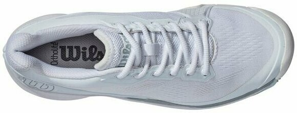 Scarpe da tennis del signore Wilson Rush Pro 3.5 Mens Tennis Shoe White/White/Pearl Blue 41 1/3 Scarpe da tennis del signore - 4