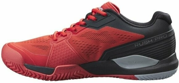 Férfi tenisz cipők Wilson Rush Pro 3.5 Mens Tennis Shoe Infrared/Black/Pearl Blue 41 1/3 Férfi tenisz cipők - 3