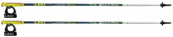 Nordic Walking Poles Leki Micro Trail TA Dark Blue Metallic/Neon Yellow/White 110 cm - 2