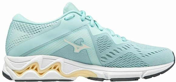 Maantee jooksujalatsid Mizuno Wave Equate 5 Eggshell Blue/Dusty Turquoise/Pastel Yellow 37/4,5 - 2