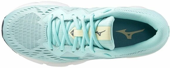 Maantee jooksujalatsid Mizuno Wave Equate 5 Eggshell Blue/Dusty Turquoise/Pastel Yellow 37/4,5 - 4