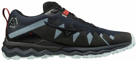 Chaussures de trail running Mizuno Wave Daichi 6 India Ink/Black/Ignition Red 40,5 Chaussures de trail running - 2