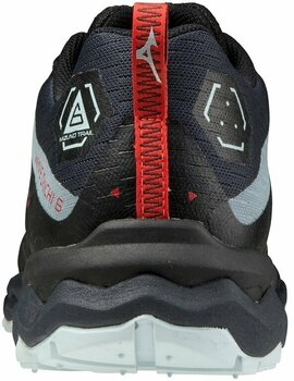 Trail running shoes Mizuno Wave Daichi 6 India Ink/Black/Ignition Red 40,5 Trail running shoes - 5