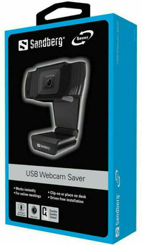 Cameră web Sandberg USB Saver (333-95) Negru - 2