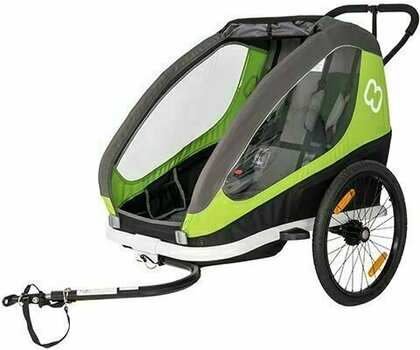 Gyerekülés és pótkocsi kerékpárokhoz Hamax Traveller Green/Grey Gyerekülés és pótkocsi kerékpárokhoz - 2