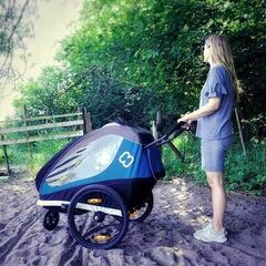 Kindersitz /Beiwagen Hamax Traveller Blue/Grey Kindersitz /Beiwagen - 4