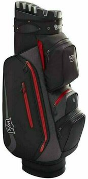Golf torba Cart Bag Wilson Staff iLock Črna-Rdeča Golf torba Cart Bag - 2