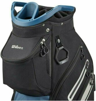 Cart Bag Wilson Staff Exo II Black/Blue/Silver Cart Bag - 2