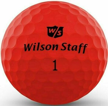 Нова топка за голф Wilson Staff Duo Optix Golf Balls Red - 4